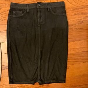 Jessica Simpson size 27 faux suede Haven pencil skirt very very soft